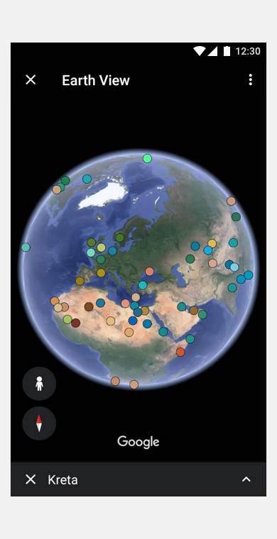 Earth View screen 4