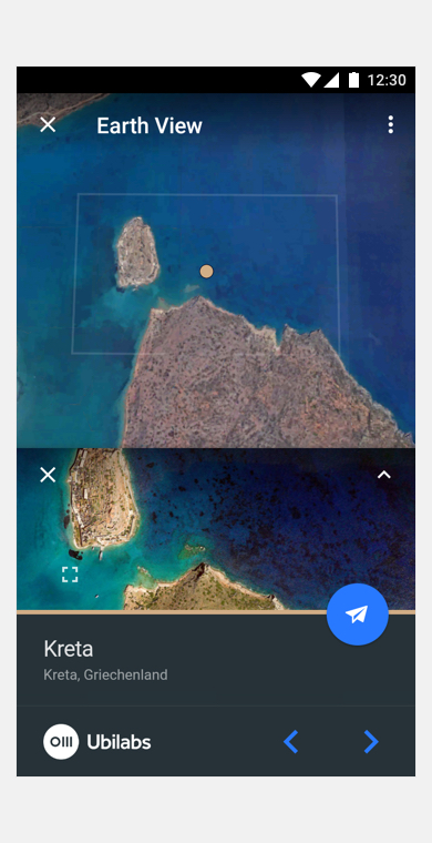 Earth View screen 2