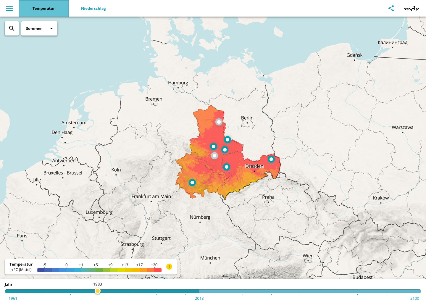 Climate Map Screen 7